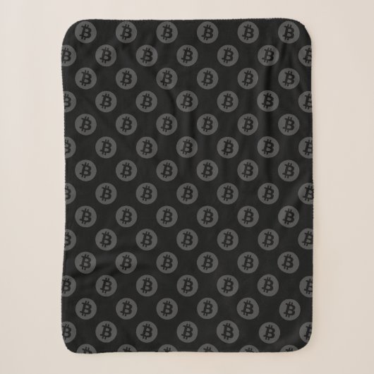 Bitcoin-logo Sherpa Deken (Voorkant)