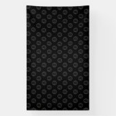 Bitcoin Logo Spandoek (Verticaal)