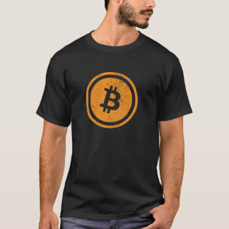 Bitcoin Logo Vintage T-shirt