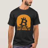 Bitcoin Manchester Skyline Manchester Bitcoin Max T-shirt (Voorkant)
