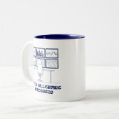 Bitcoin millionnaire En Cours Mug (Devant gauche)