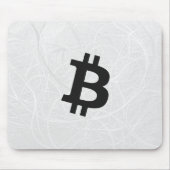 Bitcoin Neuron Wit Muismat (Voorkant)