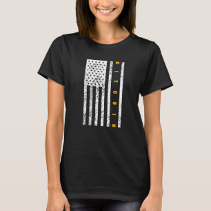 Bitcoin Patriottisme Patriottische Amerikaanse vla T-shirt