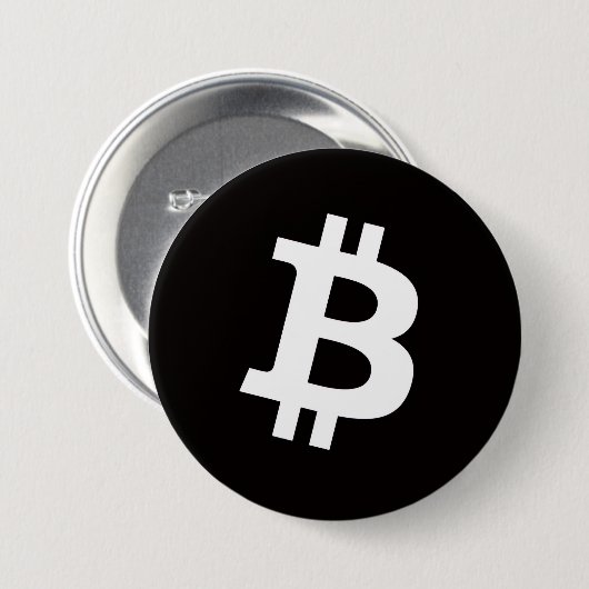 Bitcoin Pin Button (Large) (Voorkant /achterkant)