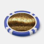 Bitcoin Poker Chip (Enkel)