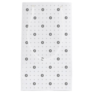 Bitcoin Polka Dots Gift Bag (Small)  Klein Cadeauzakje