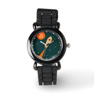 Bitcoin Raket Horloge
