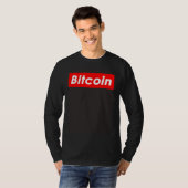 Bitcoin Rare Style Crypto T-shirt (Voorkant volledig)