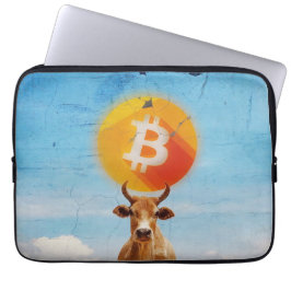 Bitcoin Resilient Bull Laptop Sleeve