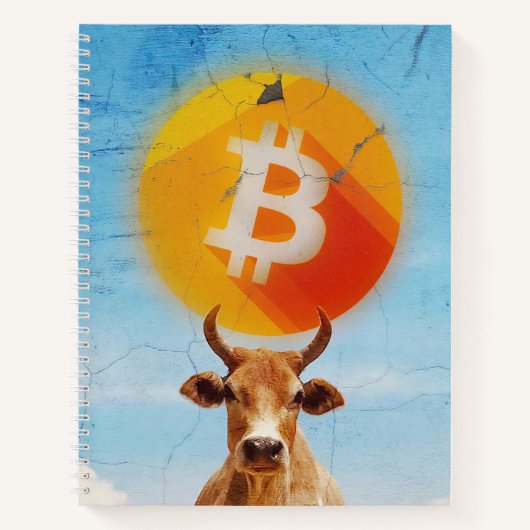 Bitcoin Resilient Bull Notitieboek (Voorkant)