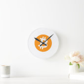 Bitcoin Ronde Klok (Huis)