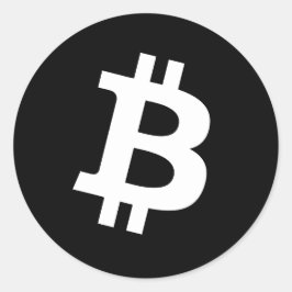 Bitcoin Ronde Sticker