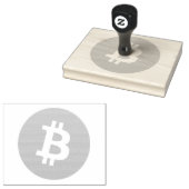 Bitcoin Rubberstempel (Gestempeld)
