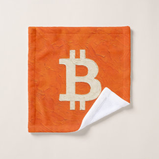 Bitcoin Standaard (Olie, Stijl: 4) Washandje
