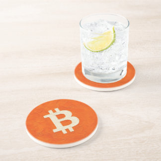 Bitcoin Standaard (Olie, Stijl: 4) Zandsteen Onderzetter
