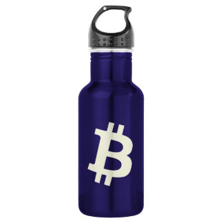 Bitcoin Standard ₿ (Blue) Waterfles