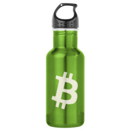 Bitcoin Standard ₿ (Green) Waterfles