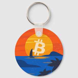 Bitcoin Strand Sleutelhanger