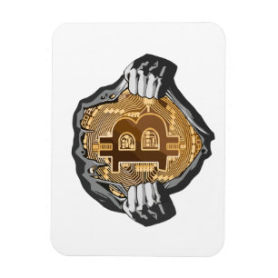Bitcoin Super Hero Magneet