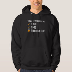 Bitcoin Trader BTC Miner Crypto Cryptocurrency Sat Hoodie