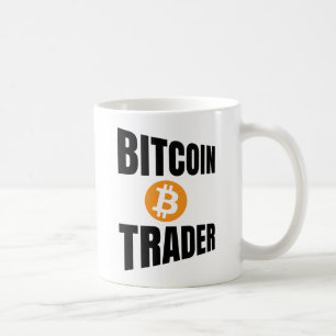 Bitcoin Trader Perspectieftekst Koffiemok