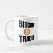 Bitcoin Trader Perspective Koffiemok (Links)