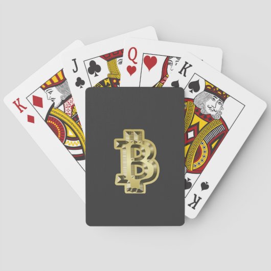 Bitcoin Trading Pokerkaarten (Achterkant)