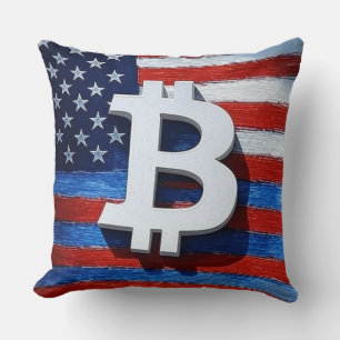 Bitcoin Verenigde Staten Kussen