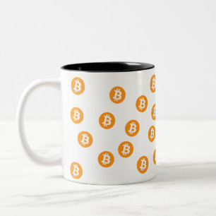 Bitcoin Wave BTC Crypto Token Café Mug