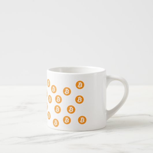 Bitcoin Wave BTC Crypto Token Espresso Kop (Rechts)
