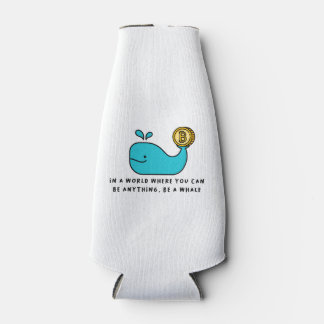 Bitcoin Whale Crypto Investor & BTC Trading Design Flesjeskoeler