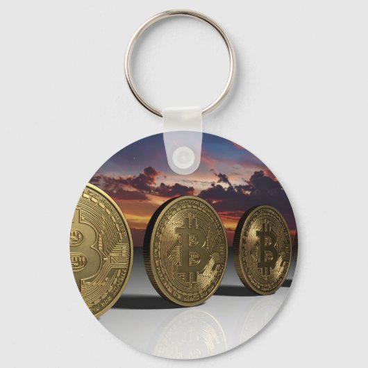Bitcoins Sleutelhanger (Voorkant)