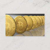 Bitcoins Visitekaartje (Achterkant)