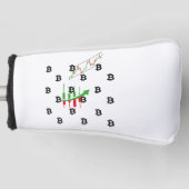 Bitcone Golf Head Hoesjes Golfheadcover (Voorkant)