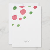 Bite de Watermelon Invitation (Dos)