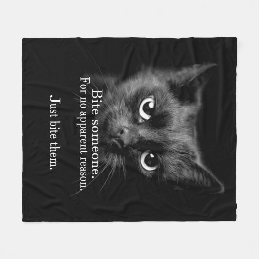 BITE EM.. FAIS-LE ! COUVERTURE POLAIRE (Devant (Horizontal))