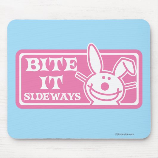 Bite it Sideways Muismat (Voorkant)