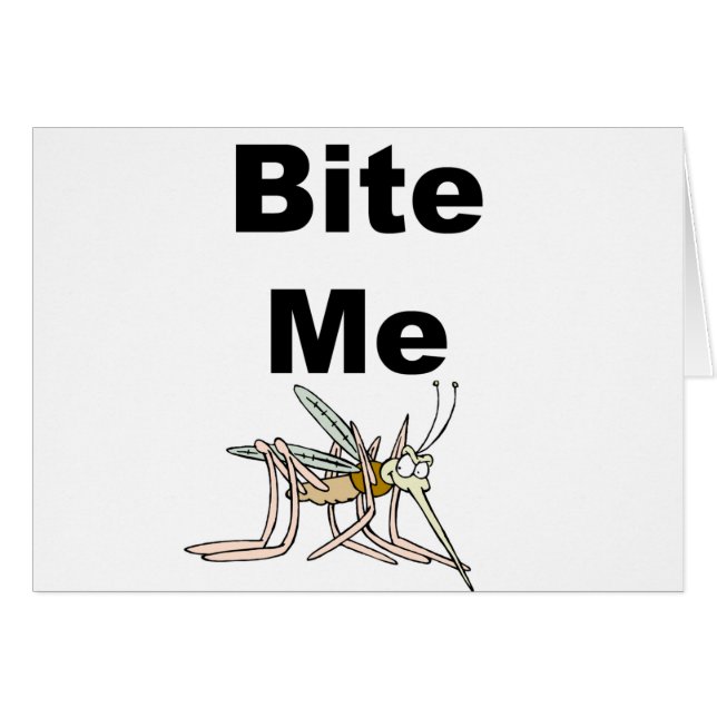 Bite me (Voorkant Horizontaal)