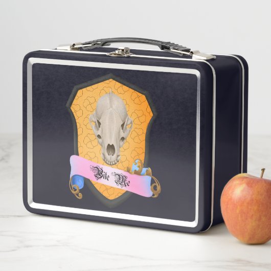 Bite Me Badger Skull (In situ)