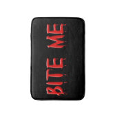 Bite me Bath Mat (Voorkant Verticaal)