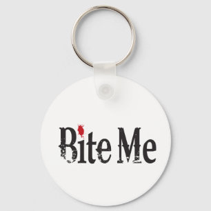 Bite me (bloed) sleutelhanger