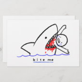 Bite me briefpapier (Voorkant / Achterkant)