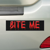 Bite Me Bumper Sticker (En voiture)