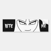 BITE ME Bumpersticker (Voorkant)