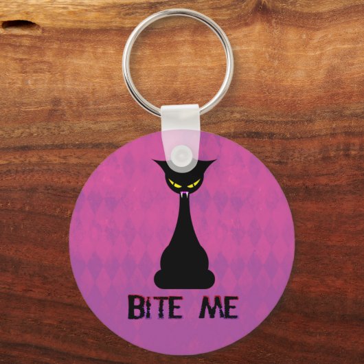 BITE ME! Button Sleutelhanger (Voorkant)