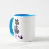 Bite me! Cat Cft-Design Mok (Voorkant links)