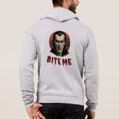 Bite Me-Dracula Sweat - shirt à capuche graphique (Dos)