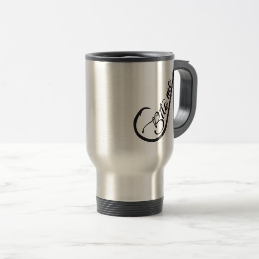 Bite Me Fishing Mug Cup (Devant droit)