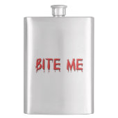 Bite me Flask Heupfles (Voorkant)