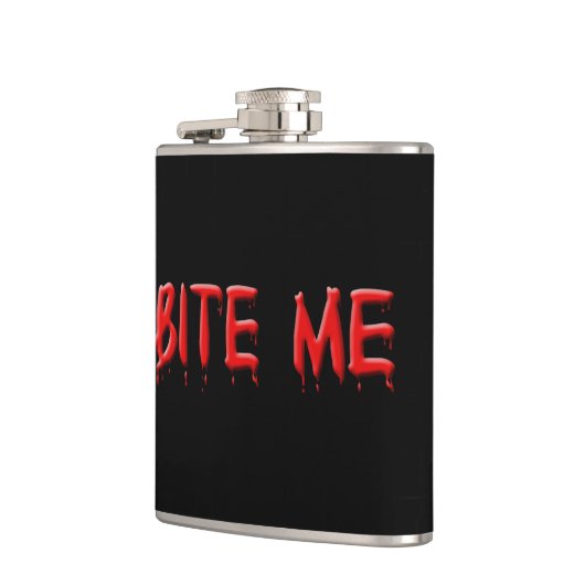 Bite me Flask Heupfles (Links)